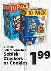 IGA Sobisk crackers or cookies offer
