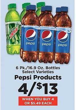IGA Pepsi products offer