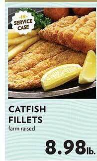 Reasors Catfish fillets offer