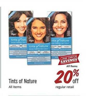 Sprouts Farmers Market Tints of nature offer