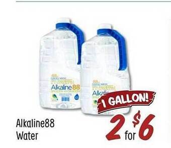 Sprouts Farmers Market Alkaline88 water offer