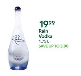 Publix Rain Vodka 1.75L offer
