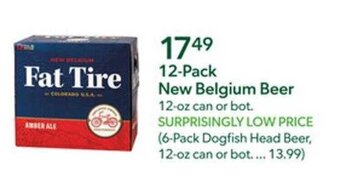 Publix 12-Pack New Belgium Beer 12-oz. can or bot. offer