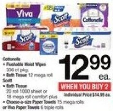 Safeway Cottonelle offer