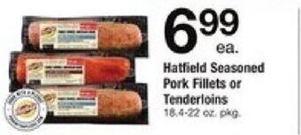 Safeway Hatfield Seasoned Pork Fillets or Tenderloins offer