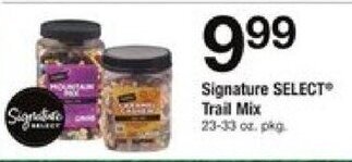 Safeway Signature Select Trail Mix offer