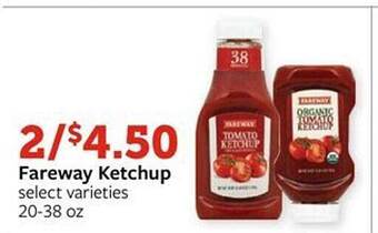 Fareway Fareway ketchup offer