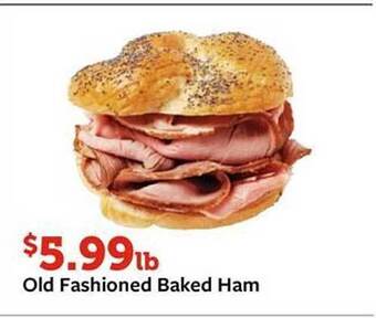 Fareway Old fashioned baked ham offer