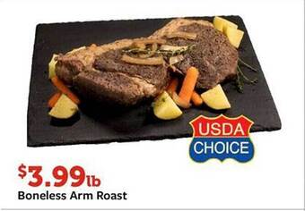 Fareway Boneless arm roast offer