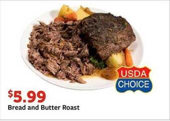 Fareway Bread and butter roast offer