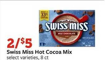 Fareway Swiss miss hot cocoa mix offer