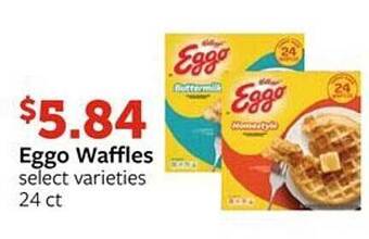 Fareway Eggo waffles offer
