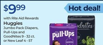 Rite Aid Huggies offer