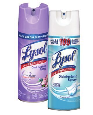 Rite Aid Lysol disinfectant spray offer