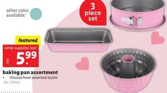 Lidl Baking pan assortment offer