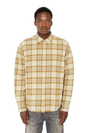 Diesel Checked shirt in slub flannel offer