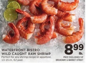 Albertsons Waterfront Bistro Wild Caught Raw Shrimp offer