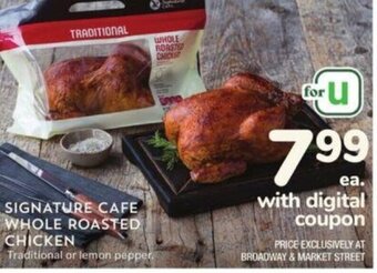 Albertsons Signature Cafe Whole Roasted Chicken offer