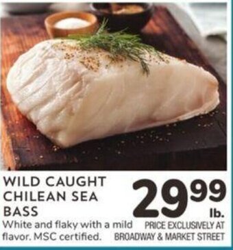 Albertsons Wild Caught Chilean Sea Bass offer