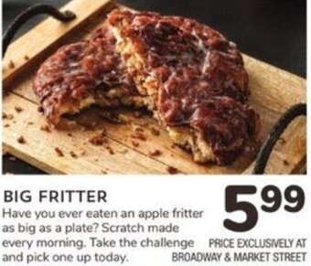 Albertsons Big Fritter offer