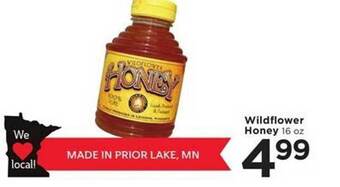 Cub Foods Wildflower honey offer