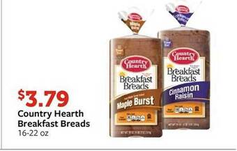 Fareway Country hearth breakfast breads offer