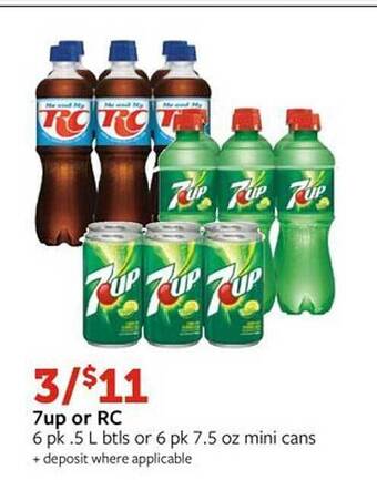 Fareway 7up or rc offer