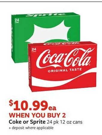 Fareway Coke or sprite offer