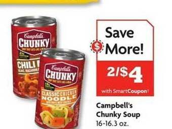 Family Dollar Campbell's chunky soup offer