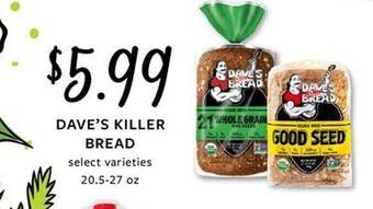 Fareway Dave's killer bread offer