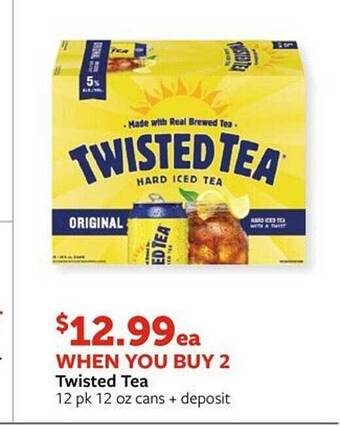 Fareway Twisted tea offer