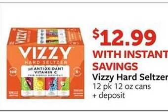Fareway Vizzy hard seltzer offer