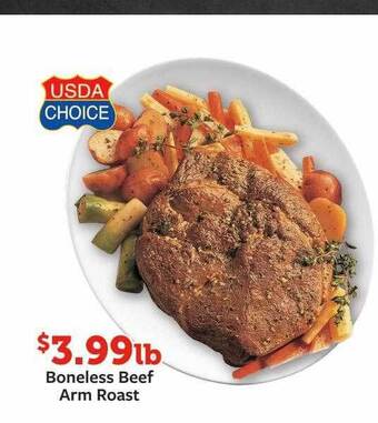 Fareway Boneless beef arm roast offer