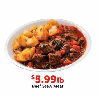 Fareway Beef stew meat offer