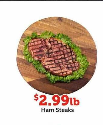 Fareway Ham steaks offer