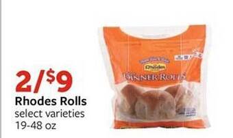 Fareway Rhodes rolls offer