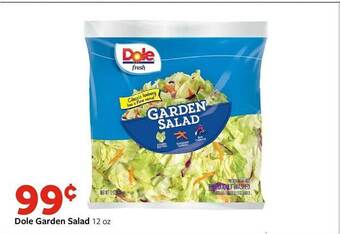 Fareway Dole garden salad offer