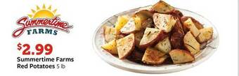 Fareway Summertime farms red potatoes offer
