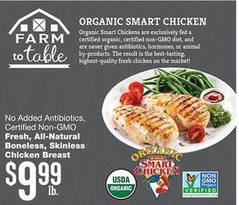 Forest Hills Food Fresh, all-natural boneless, skinless chicken breast offer