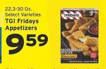 Hannaford Tgi fridays appetizer offer