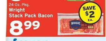 Hannaford Wright stack pack bacon offer