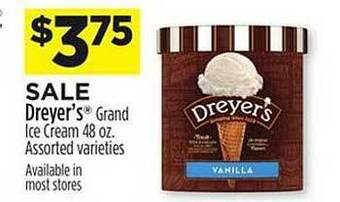 Dollar General Dreyer's grand ice cream offer