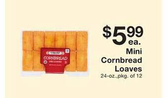 Fairway Store Market Mini cornbread loaves offer