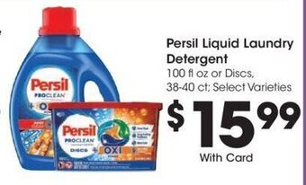 Kroger Persil Liquid Laundry Detergent 100 fl. oz. offer
