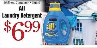 Morton Williams All laundry detergent offer