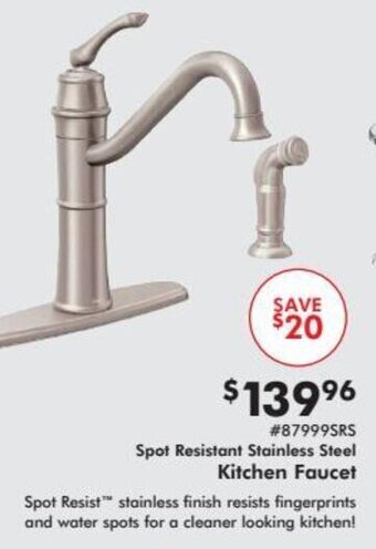 Valu Home Centers Kitchen Faucet offer