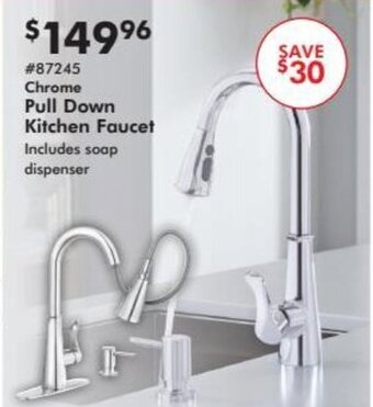 Valu Home Centers Pull Down Kitchen Faucet offer