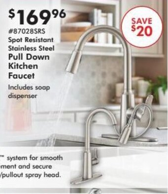Valu Home Centers Pull Down Kitchen Faucet offer