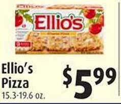 Gristedes Ellio's pizza offer