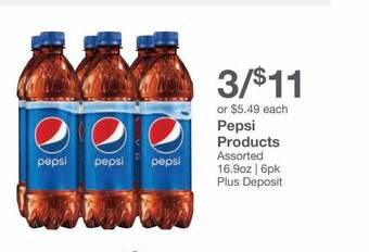 Kinney Drugs Pepsi products offer